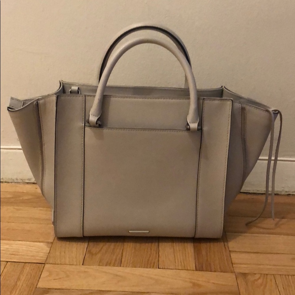Rebecca minkoff bag light grey